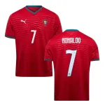 Maglia Portogallo Coppa del Mondo 2026 Cristiano Ronaldo Home Maglia da casa di Cristiano Ronaldo per i Mondiali 2026 in Portogallo