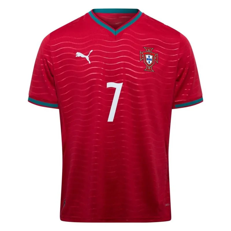 Maglia da casa di Cristiano Ronaldo per i Mondiali 2026 in Portogallo