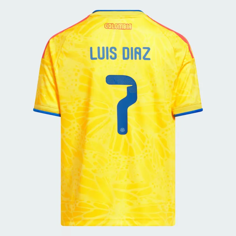 LUIS DIAZ Colombia Home Jersey 2026 World Cup