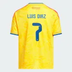 LUIS DIAZ Colombia Home Jersey 2026 World Cup