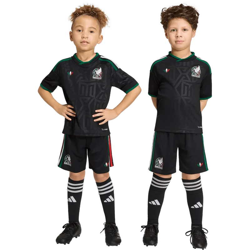 Mexico Youth Jersey 2026 World Cup Third Black Kit