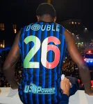 26/27 Inter Milan DOUBLE #26 Jersey Authentic Home