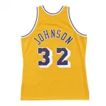 Magic Johnson 32 Los Angeles Lakers 1984-85 Mitchell & Ness Authentic Home Jersey