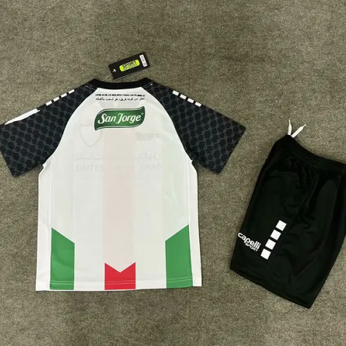 Equipamento infantil do Palestino para jogos em casa 2025/2026