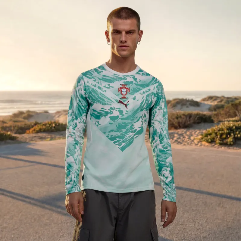 Portugal Away 2026 World Cup Player Version Long Sleeve Jersey