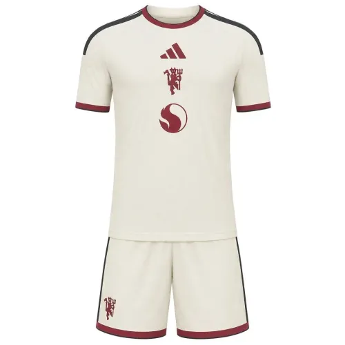 Equipación infantil de tercer uso del Manchester United 2026/27