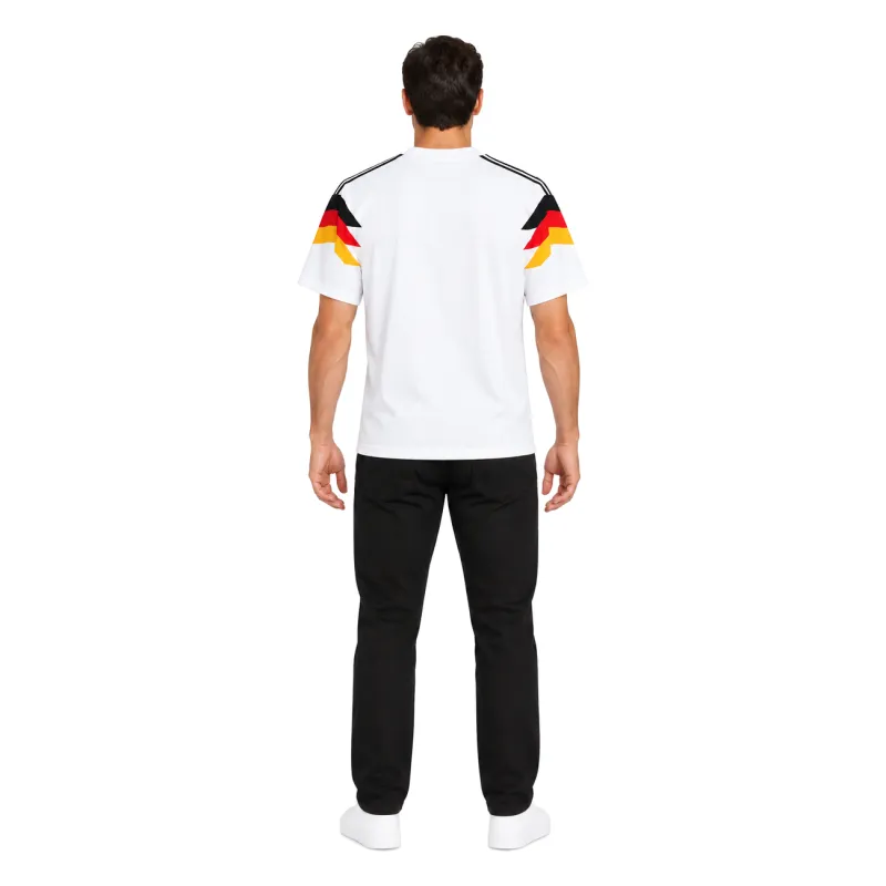 1990 Germany Home Retro Jersey - AI model preview, back view