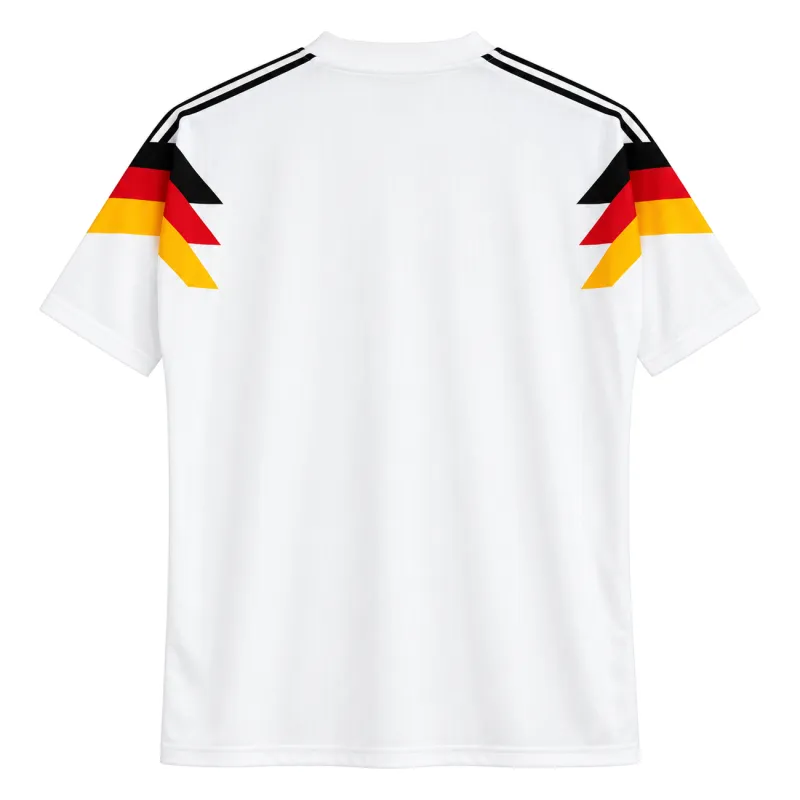 1990 Germany Home Retro Jersey - back view