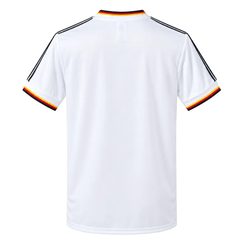 1986 Germany Home Retro Jersey - back view