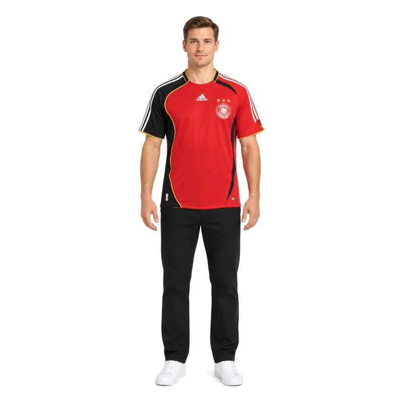 2006 Germany Away Retro Jersey - AI model preview, front view
