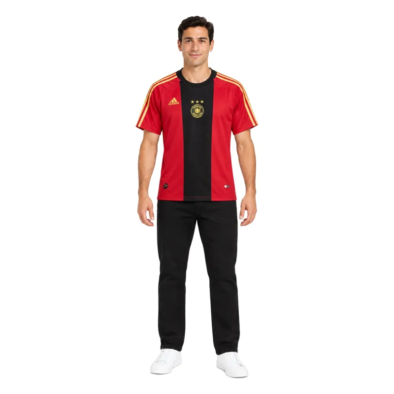 2008 Germany Away Retro Jersey - AI model preview, front view