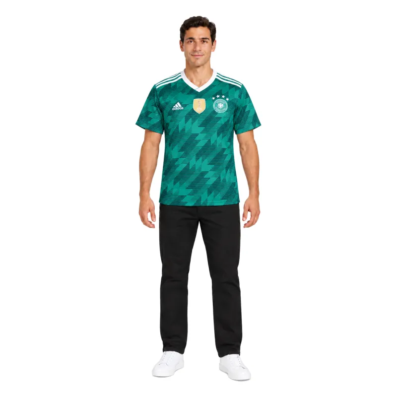 2018 Germany Away Retro Jersey - AI model preview, front view
