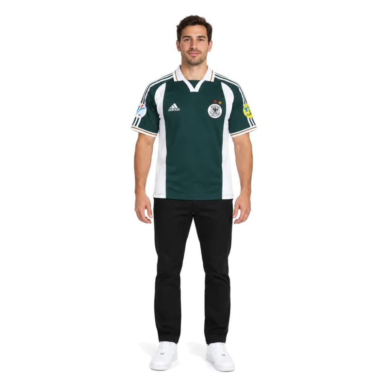 2000 Germany Away Retro Jersey - AI model preview, front view