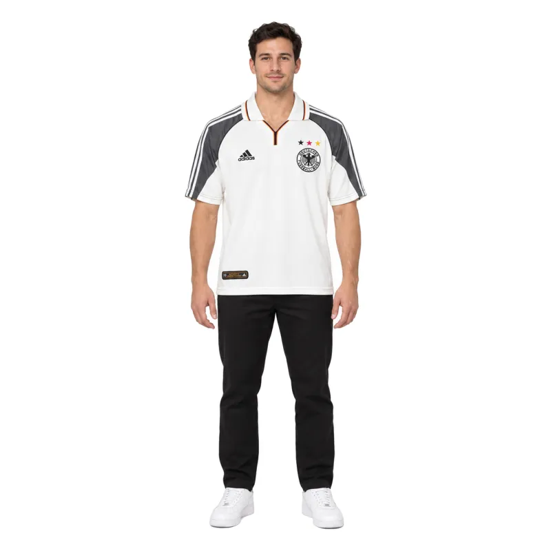 2000 Germany Home Retro Jersey - AI model preview, front view