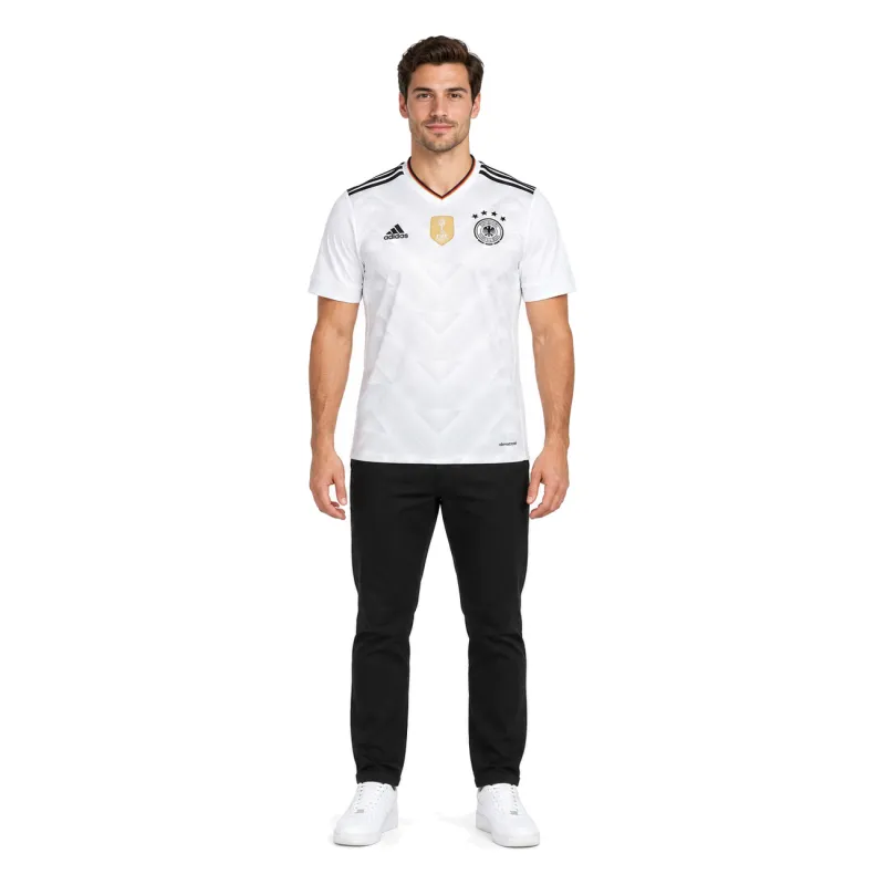 2017 Germany Home Retro Jersey - AI model preview, front view