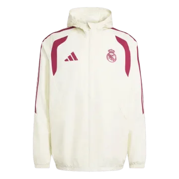 26/27 Real Madrid Windbreaker Jacket White