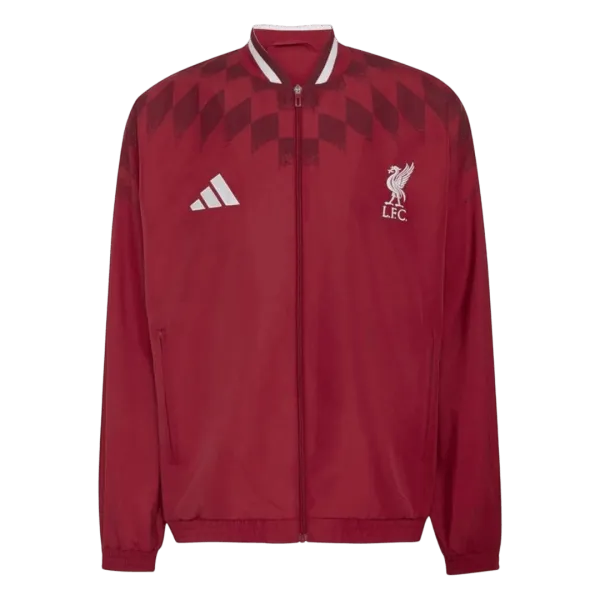 26/27 Liverpool Windbreaker Jacket Red - A-Grade Quality Detail View