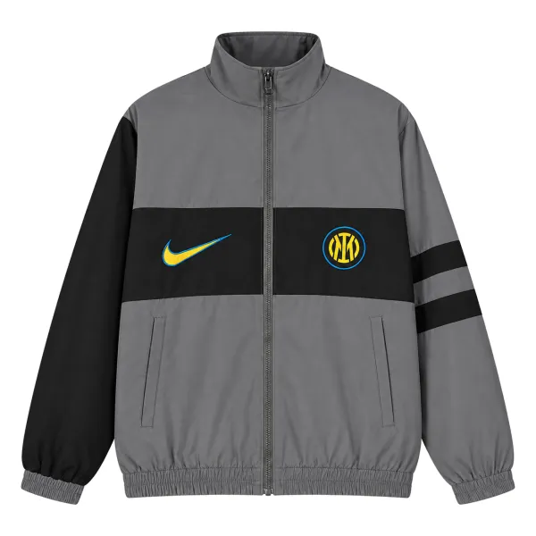 26/27 Inter Milan I96 Grey Windbreaker - front product view