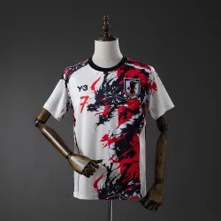 Japan 2025 Y/3 Concept Dragon Jersey - product photo Japan 2025 Y-3 Concept Dragon Men's Jersey, intricate front design with crest detail.
