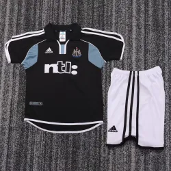 Retro 2000/01 Newcastle United Away soccer kids kit - product photo US20.99 - Retro 2000/01 Newcastle United Away soccer kids kit