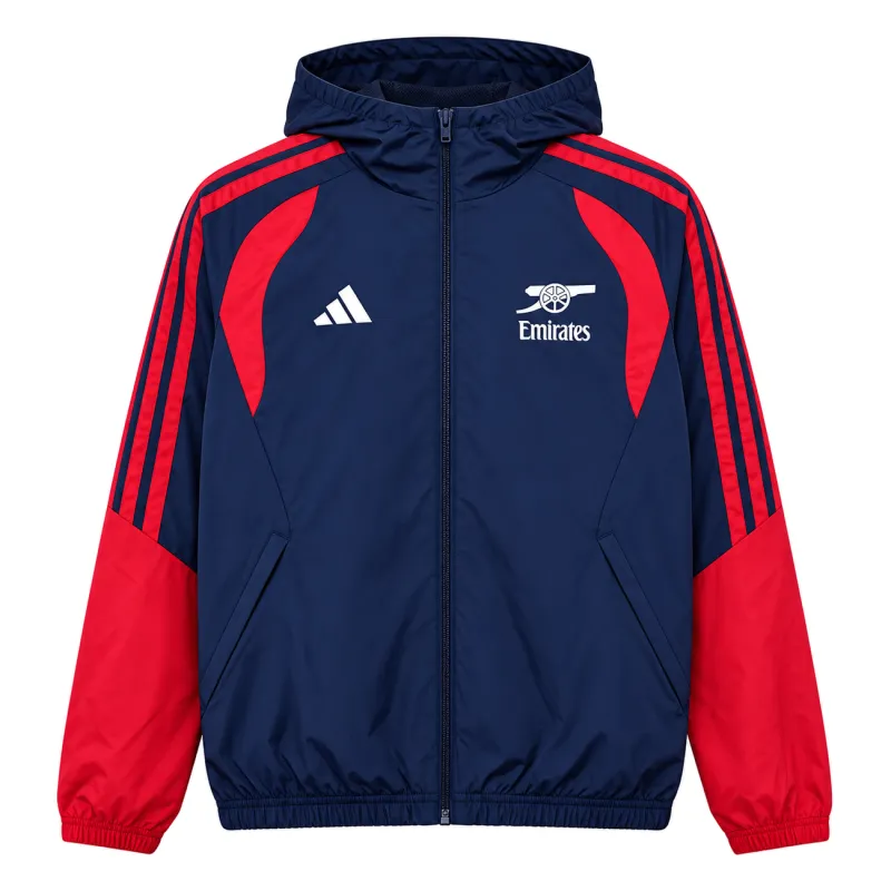 26/27 Arsenal Dark Blue Windbreaker Jacket