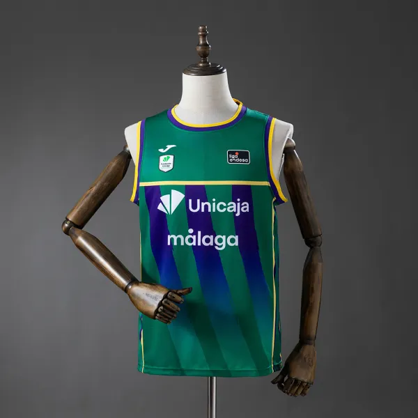 Malaga Unicaja Baloncesto 25/26 jersey - A-Grade Quality Detail View