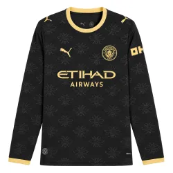 26/27 Manchester City Away Long Sleeve Jersey - product photo US17.98 - 26/27 Manchester City Away Long Sleeve Jersey