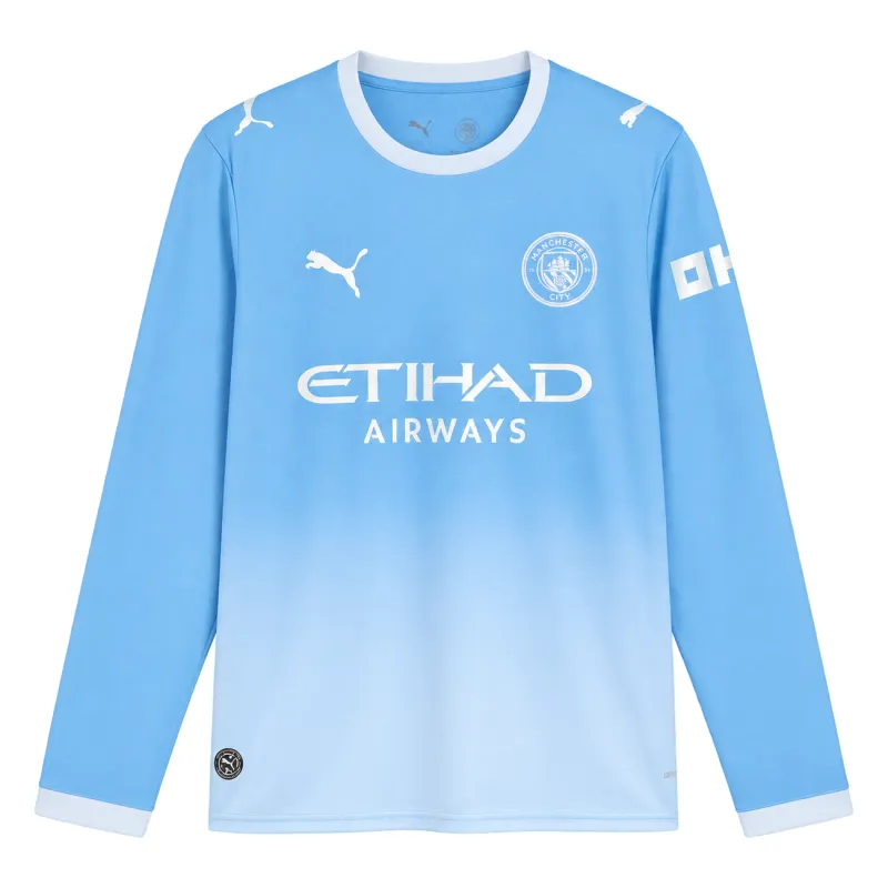 26/27 Manchester City Home Long Sleeve Jersey