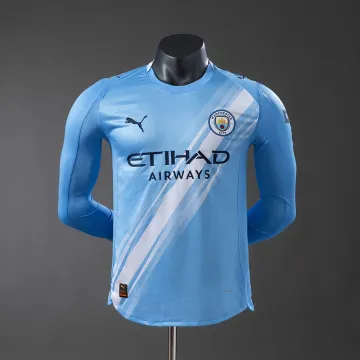 Maglia Manchester City 25/26 Home manica lunga Versione giocatore