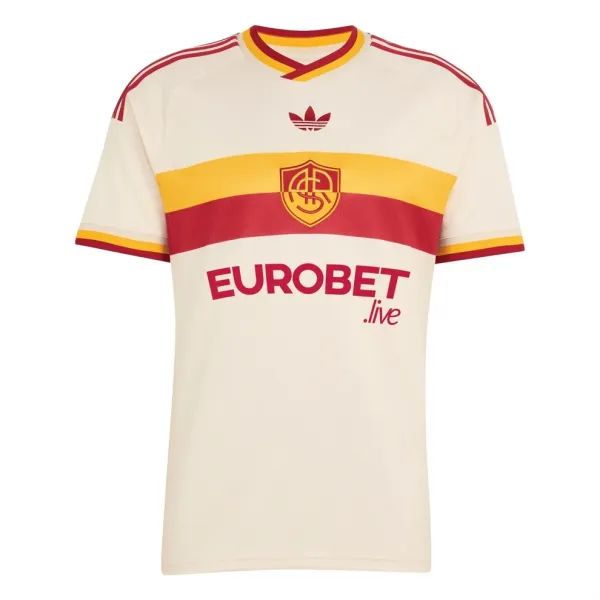 26/27 AS Roma Away Jersey - A-Grade Quality Detail View
