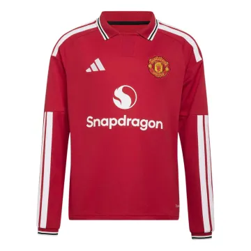 2026/27 Manchester United Home Long Sleeve Jersey