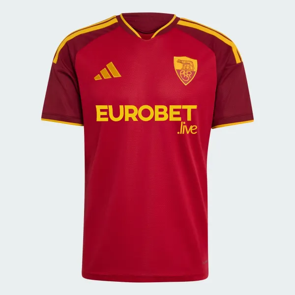 26/27 As Roma Home Jersey - A-Grade Quality Detail View