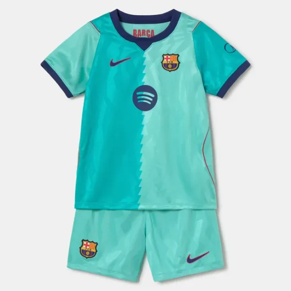 26/27 Barcelona Third Kids Kit - A-Grade Quality Detail View