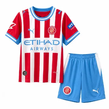 2026/27 Girona FC Home Kids Kit