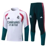 2026/27 Real Madrid Half-zip Tracksuit White 2026/27 Real Madrid Half-zip Tracksuit White