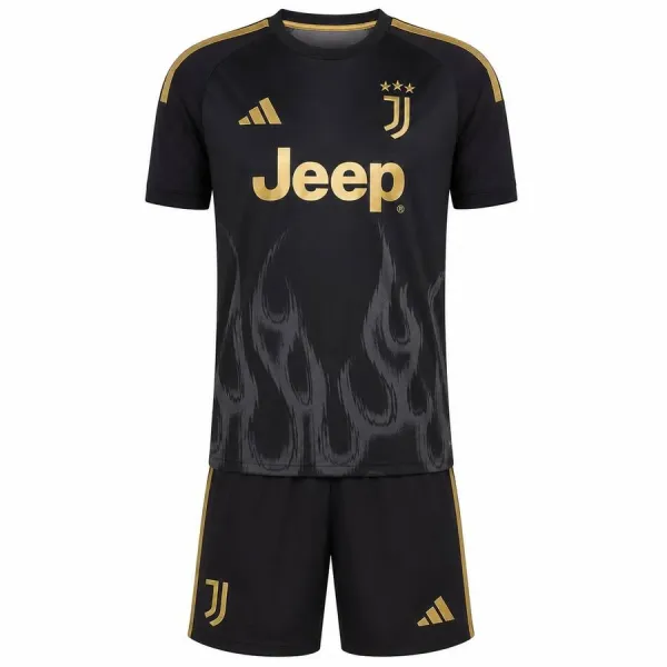 26/27 Juventus Third Kids Kit - A-Grade Quality Detail View