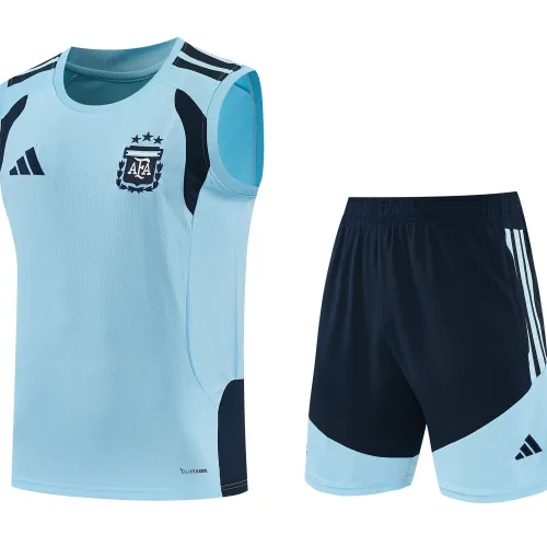2026 Argentina Sleeveless Training Kit Blue