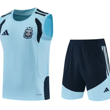 2026 Argentina Sleeveless Training Kit Blue