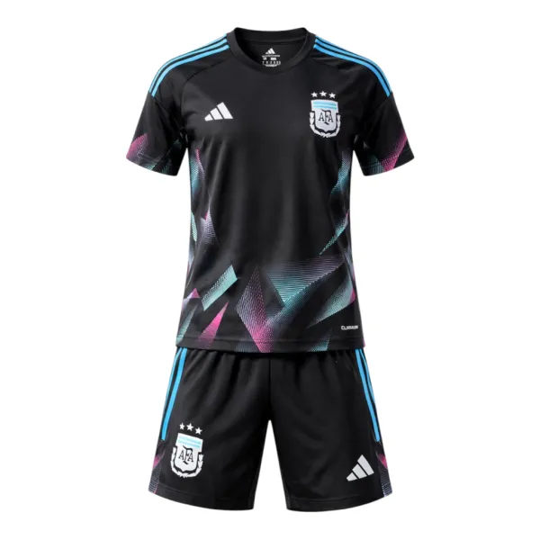 2026 Argentina Goalkeeper Kids Kit - A-Grade Quality Detail View