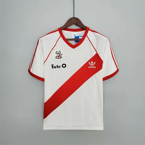 1986 River Plate Home Retro Jersey