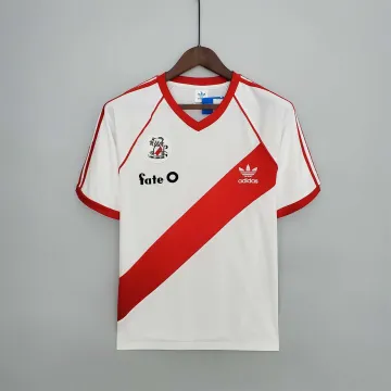 1986 River Plate Home Retro Jersey