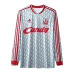 Retro 1989 Liverpool Away Long Sleeve Jersey Retro 1989 Liverpool Away Long Sleeve Jersey