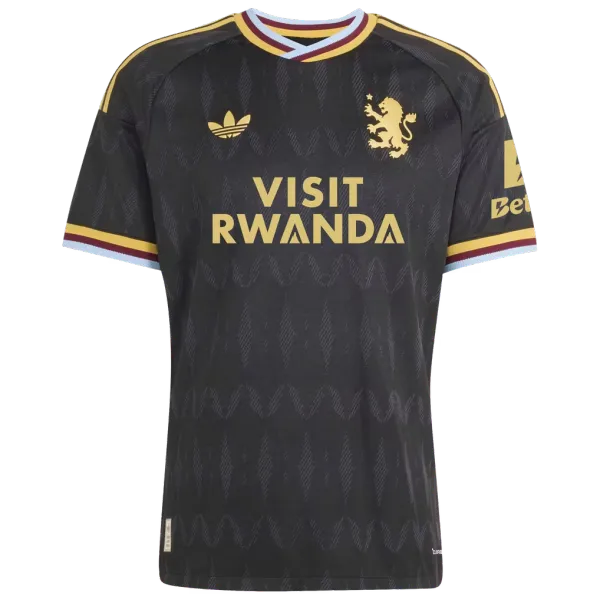 26/27 Aston Villa Away Player Version Jersey - A-Grade Quality Detail View