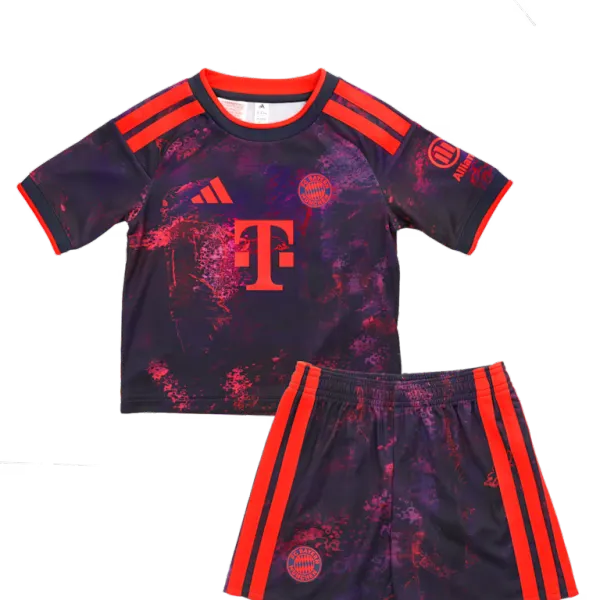 26/27 Bayern Munich Third Kids Kit - A-Grade Quality Detail View