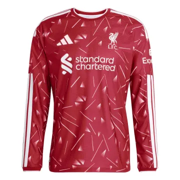 26/27 Liverpool Home Long Sleeve Player Version Jersey