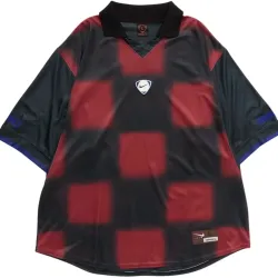 Travis Scott Cactus Jack x Nike Retro Mexico Total 90 Shirt Red Black - product photo US21.88 - Travis Scott Cactus Jack x Nike Retro Mexico Total 90 Shirt Red Black