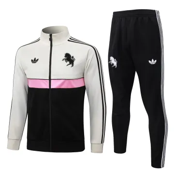 2026/27 Juventus Full-zip Jacket Tracksuit White Black Pink
