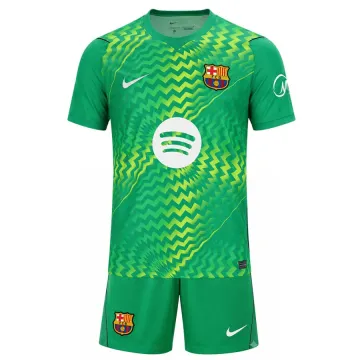 26/27 Barcelona Goalkeeper Kids Kit – Green