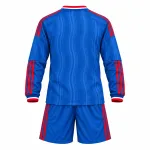 26/27 Manchester United Away Long Sleeve Kids Kit — back ghost mannequin