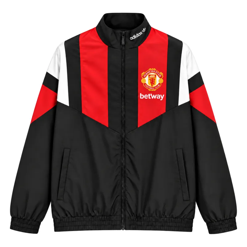 26/27 Manchester United EQT Windbreaker Black